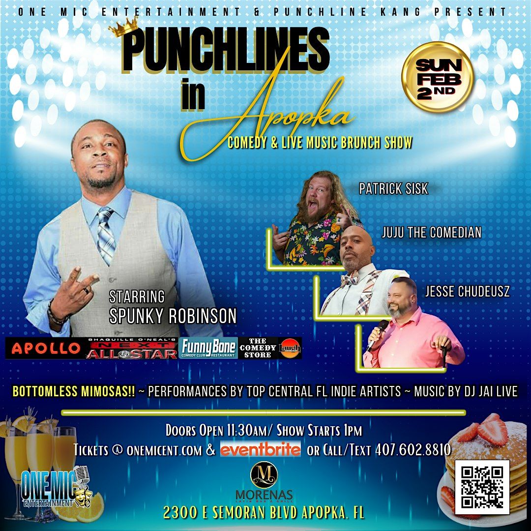 Punchlines in Apopka Comedy & Music Brunch