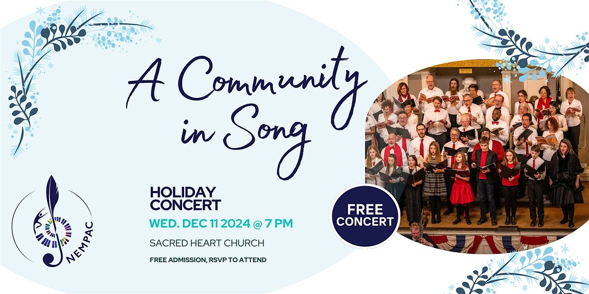 A Community in Song: NEMPAC Holiday Concert