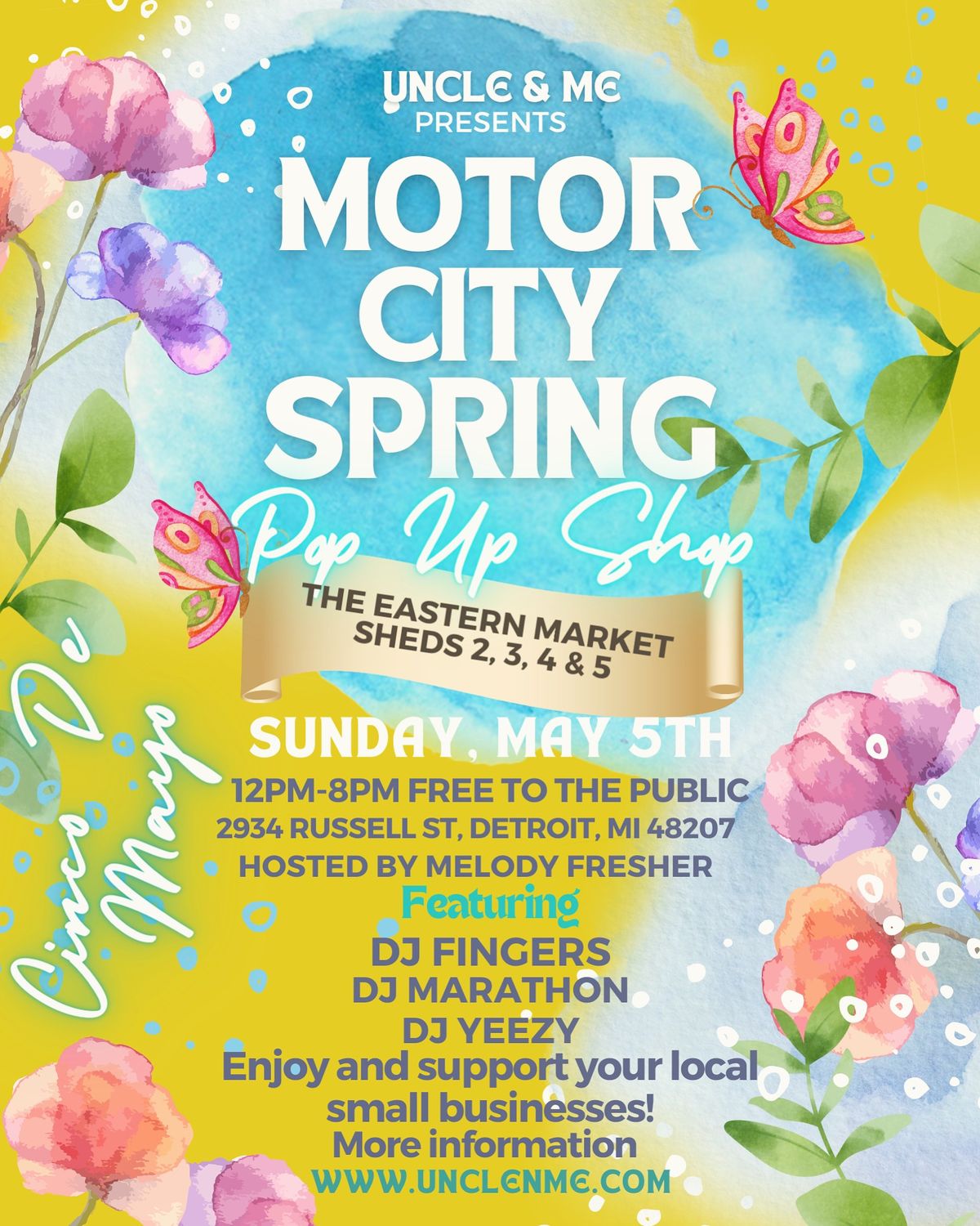 The Motor City Spring Pop Up Shop