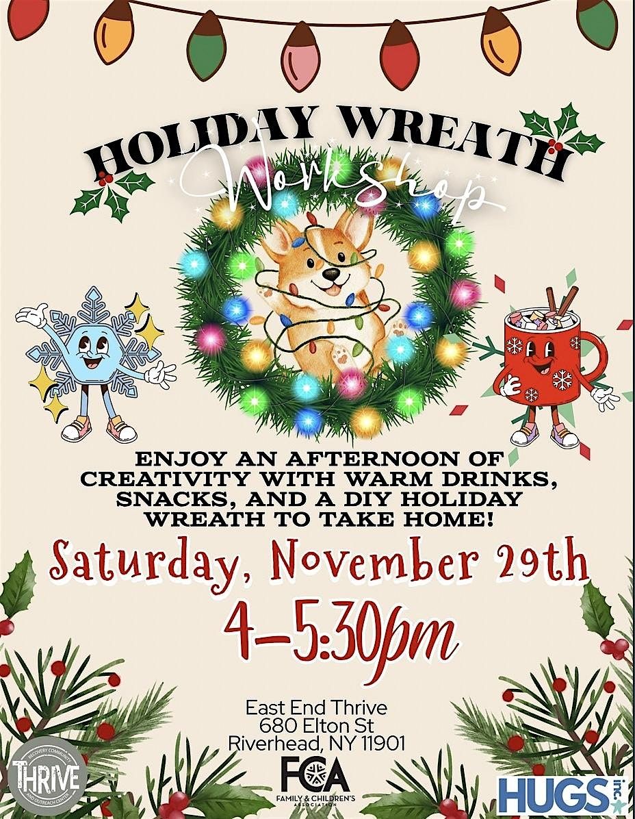 Holiday Wreath Decorating Workshop