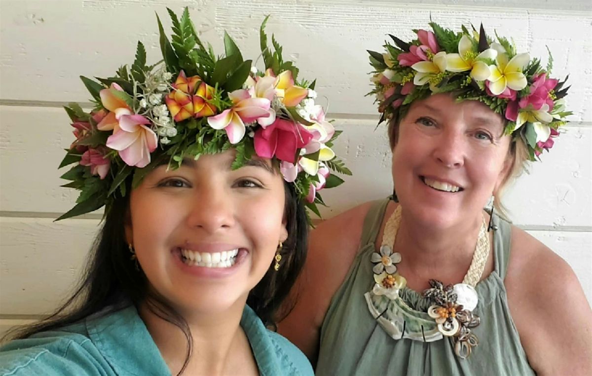 Make a Beautiful Hawaiian Plumeria Head Lei