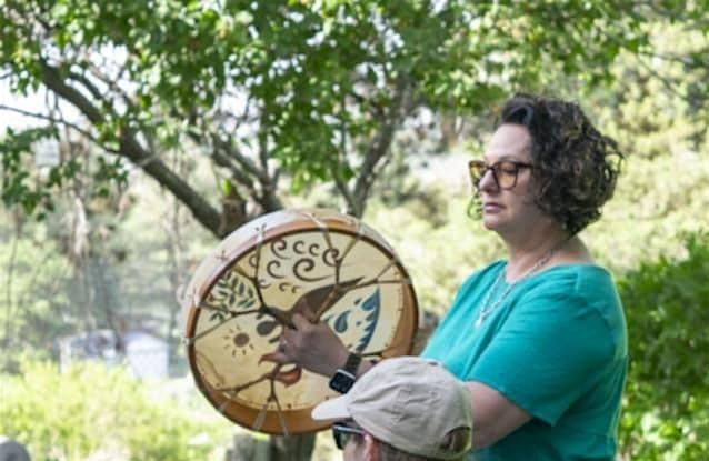 Sunset Circle: Yoga & Drumming at River Hills