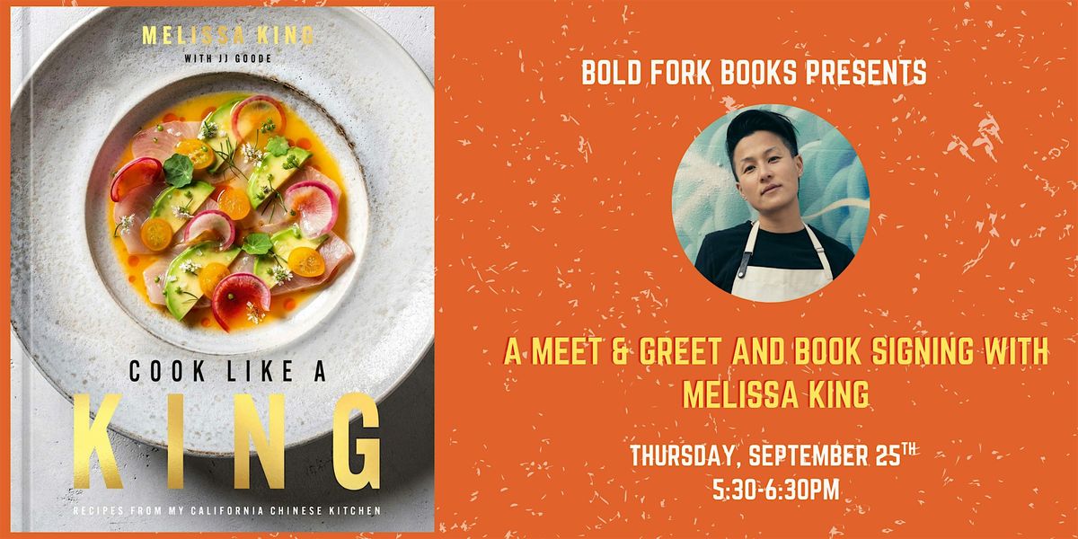 A Book Signing + Meet & Greet with Top Chef All-Star Melissa King