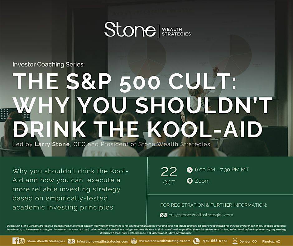 The S&P 500 Cult: Why You Shouldn't Drink The Kool-Aid
