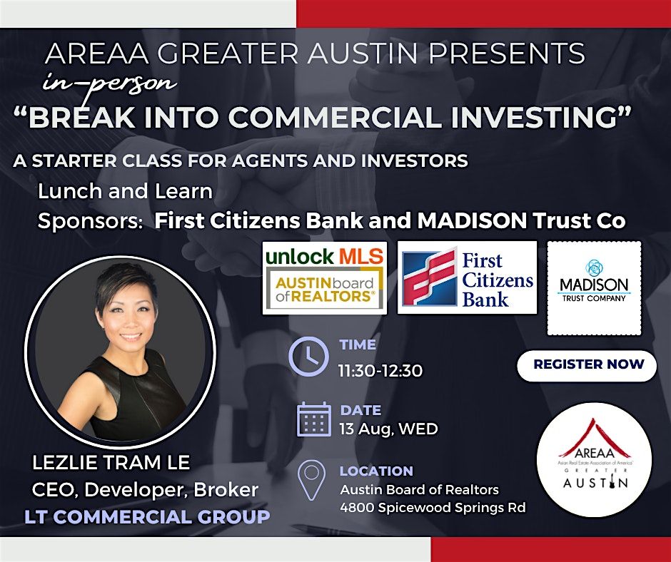 \u201cBreak Into Commercial Investing\u201d