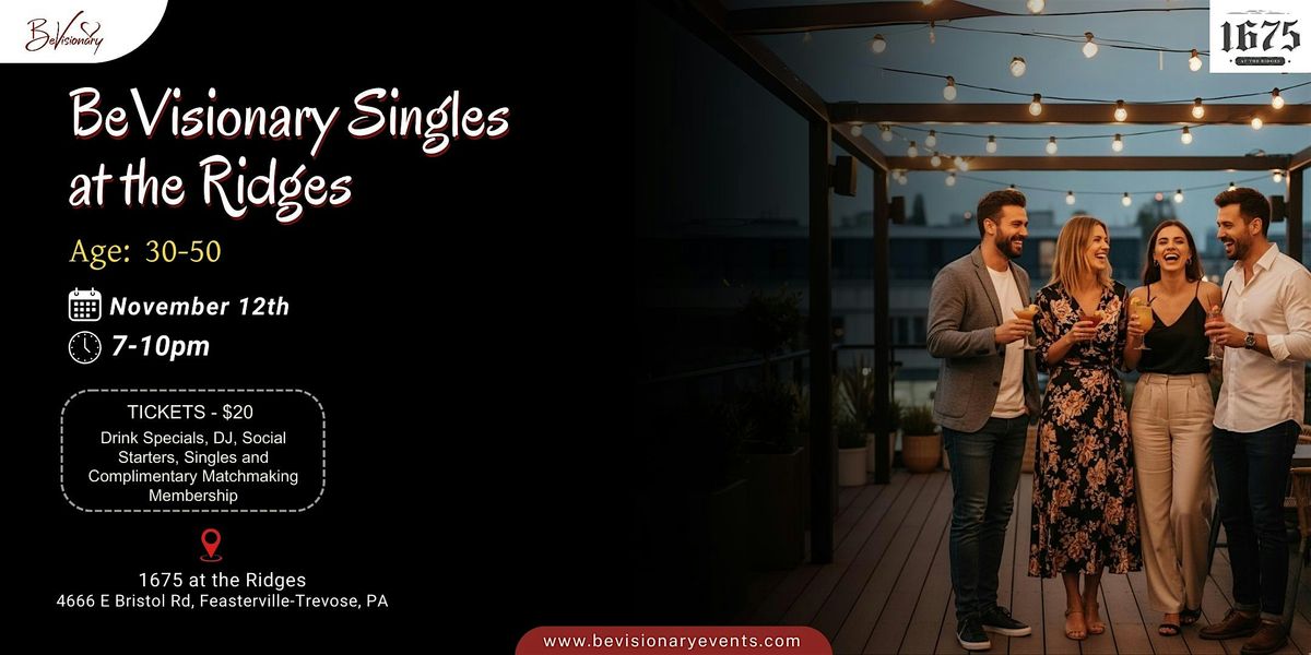 BeVisionary Singles at the Ridges