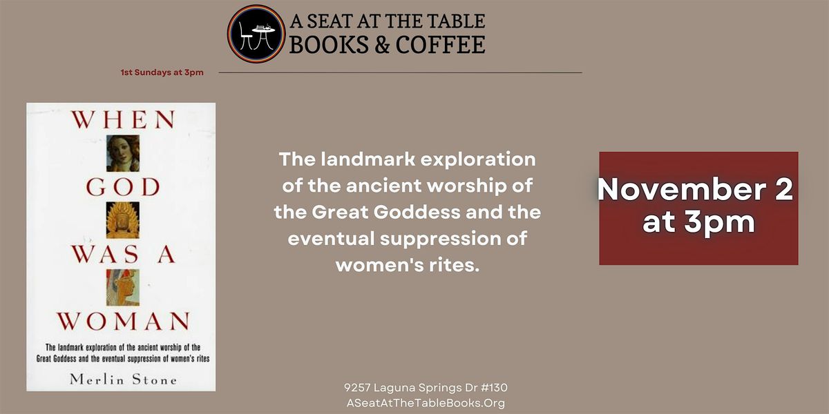 Witches who Resist Book Club w\/ Jamie: When God Was a Woman