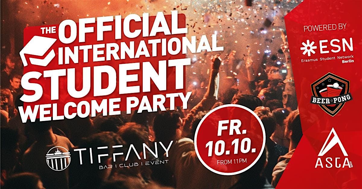 The official International Student Welcome Party