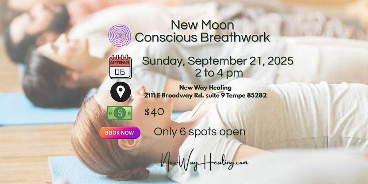 Conscious Breathwork - Small Group - An inner adventure into you.