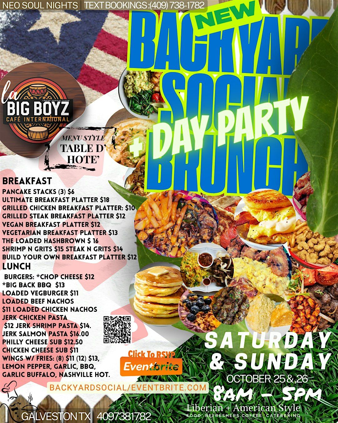 BACKYARD SOCIAL BRUNCH\/ DAY PARTY