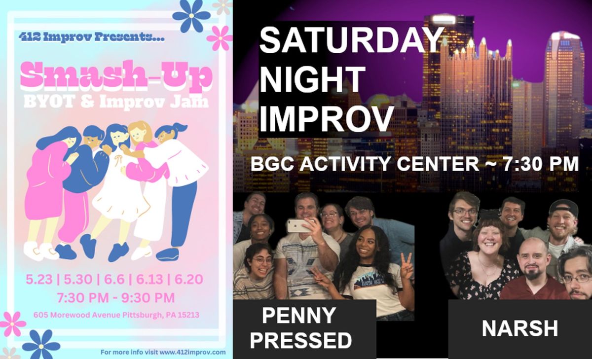 Saturday Night Improv @ BGC!