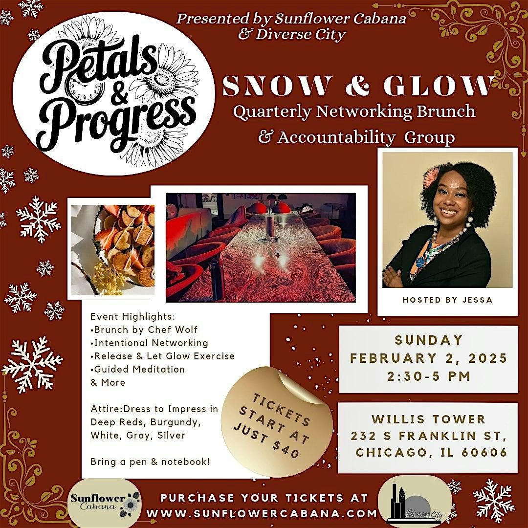 Petals & Progress: Snow & Glow Networking Brunch