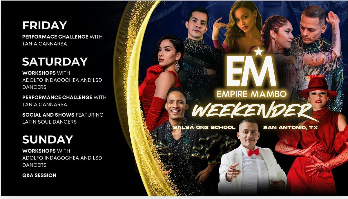 Empire Mambo Weekender San Antonio TX * Feb 28th - Mar 2nd  2025*