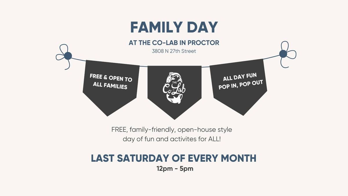 November Family Day @ The Co-Lab