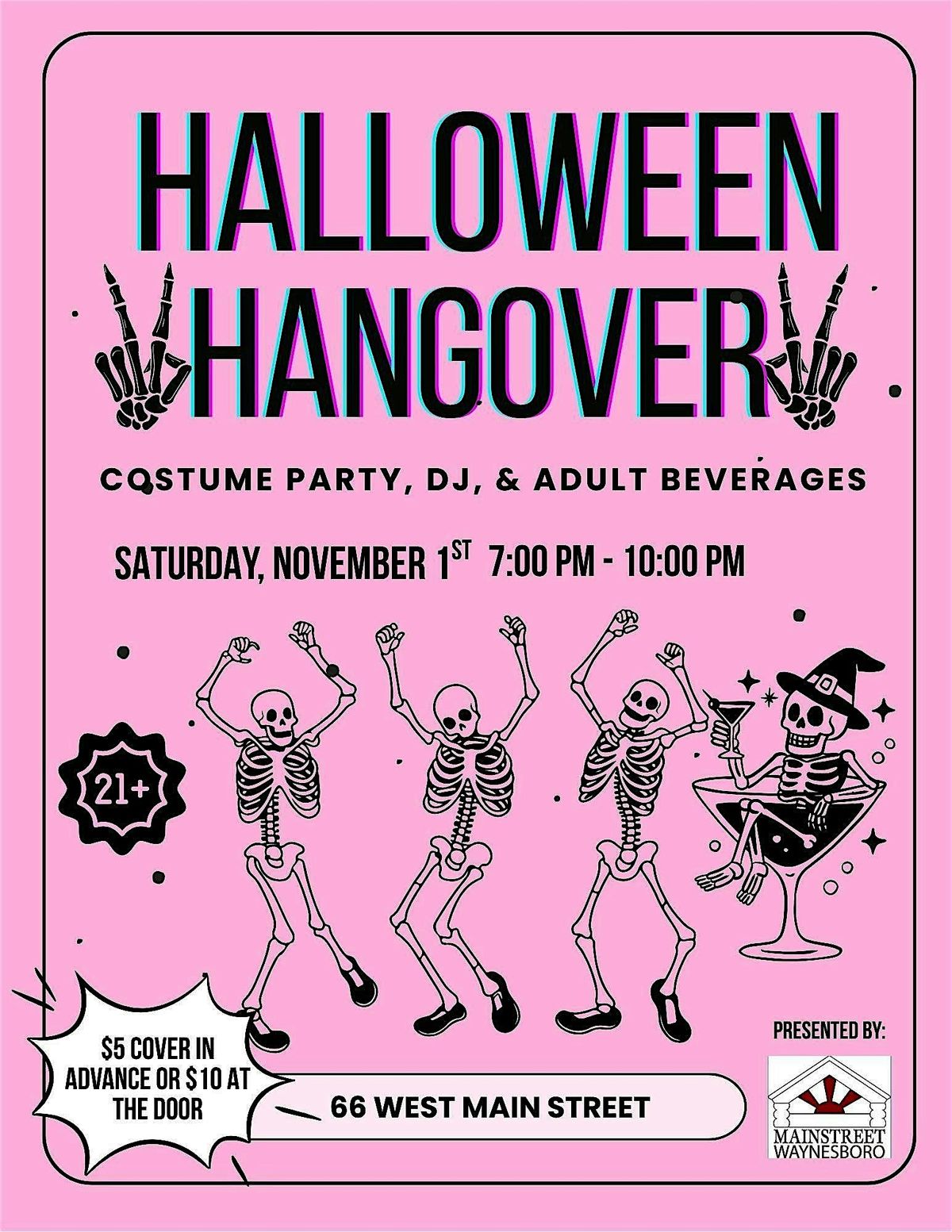 Halloween Hangover: Adult Halloween Party