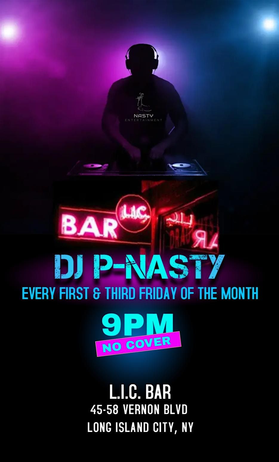 DJ P-Nasty @ L.I.C. Bar