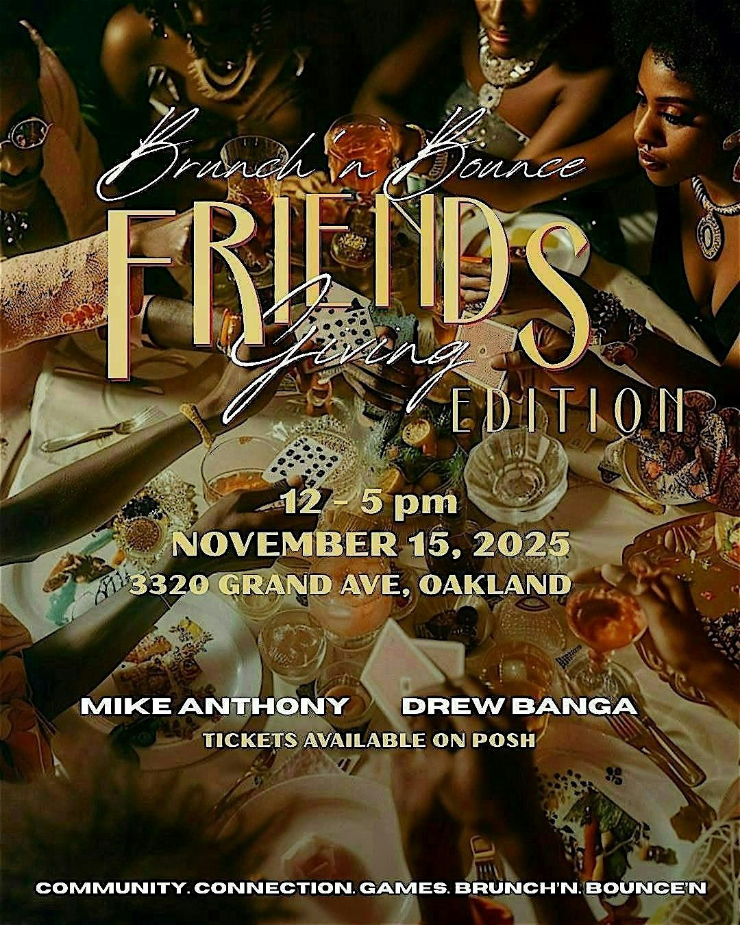 Friendsgiving Brunch 'n Bounce