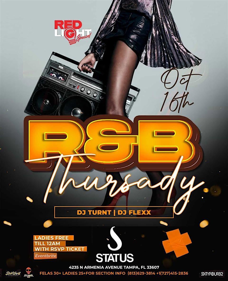 R&B THURSDAYS (REDLIGHT SPECIAL)