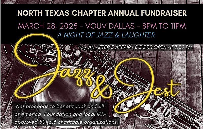 North Texas Chapter Jokes and Jazz Fundraiser