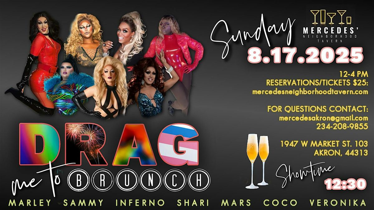 Drag Me to Brunch! A Drag Brunch at Mercedes' Tavern
