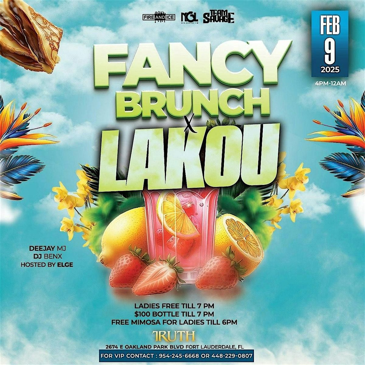 FANCY BRUNCH X LAKOU SUNDAY\u2019S