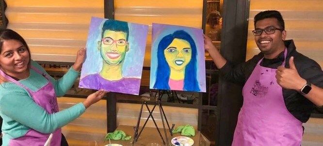 Paint Your Partner Date Night!