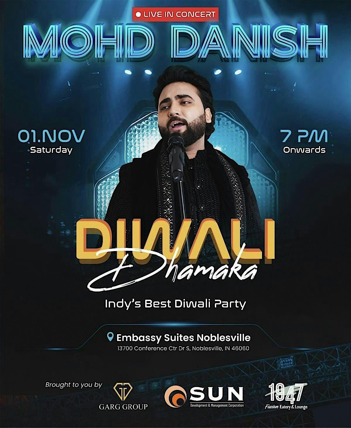 Diwali Dhamaka 2025 w\/ Mohd Danish Live