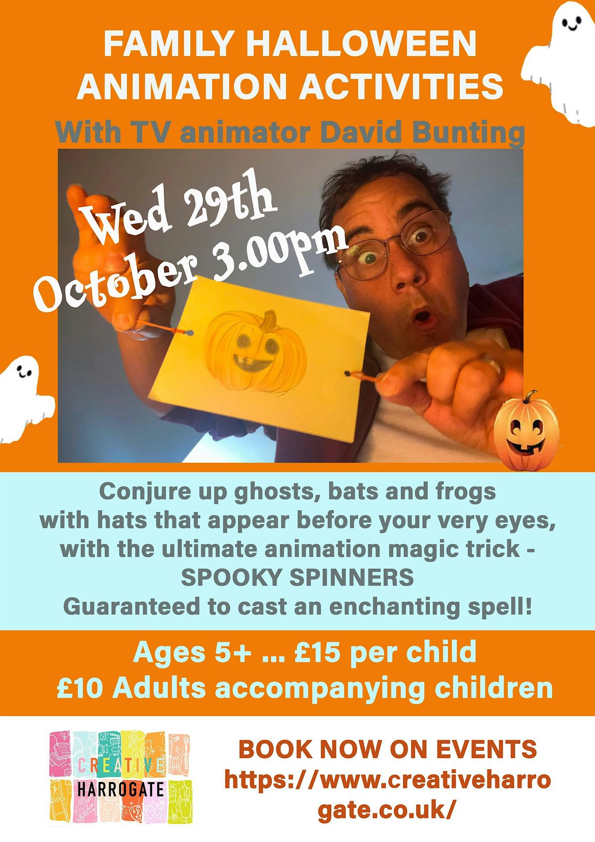 Family Halloween Animation with TV Animator David Bunting