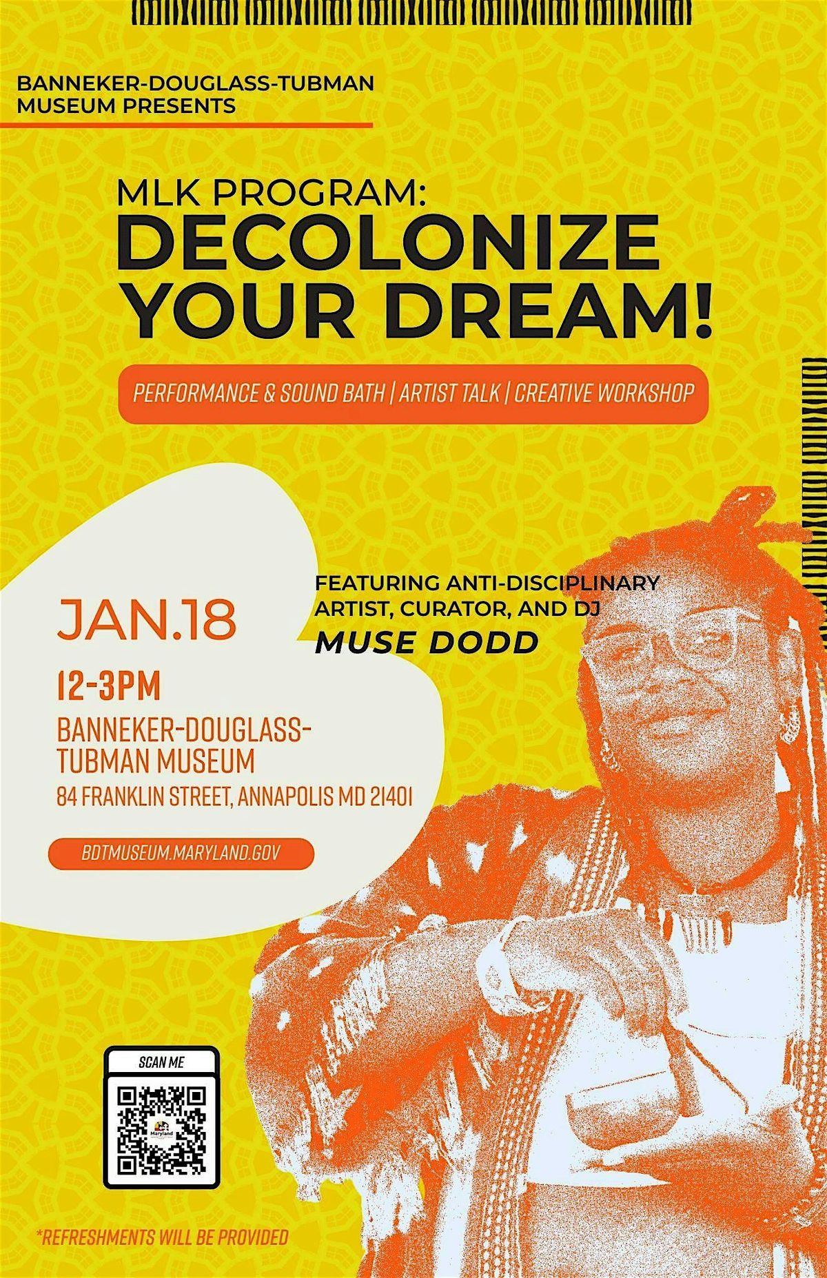 MLK Program: Decolonize Your Dream!