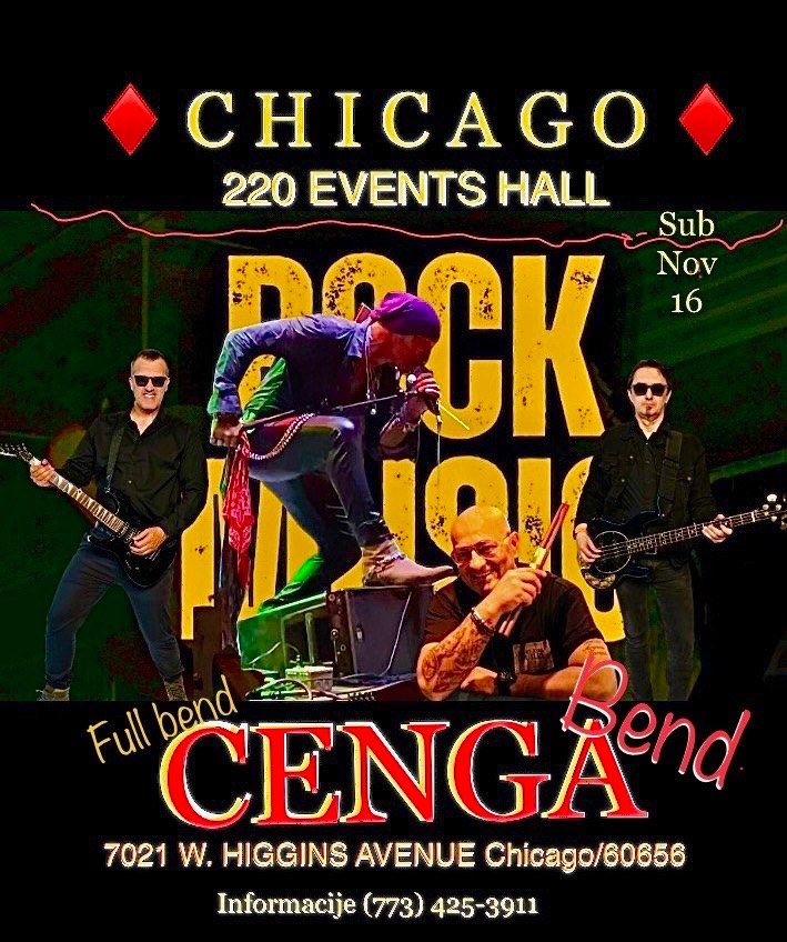 ROCK N\u2019 ROLL MEGAKONCERT - \u010cENGA AND FULL BAND