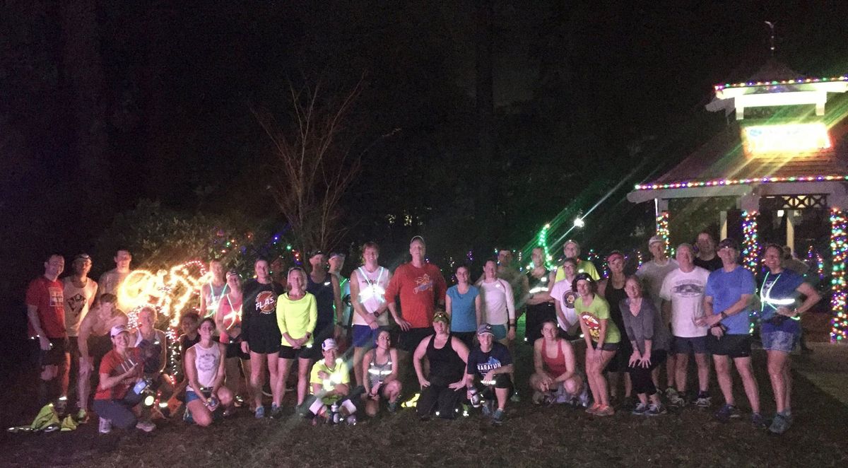 GWTC Holiday Lights Run to Dorothy B. Oven Park #1