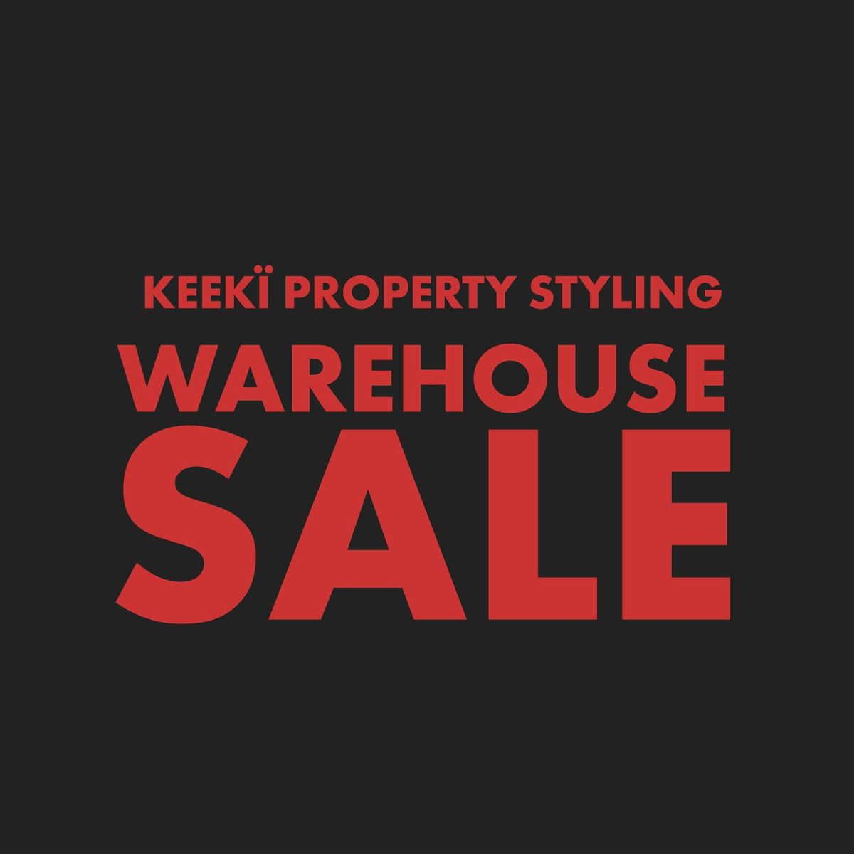 Ex Display Stock Warehouse Sale