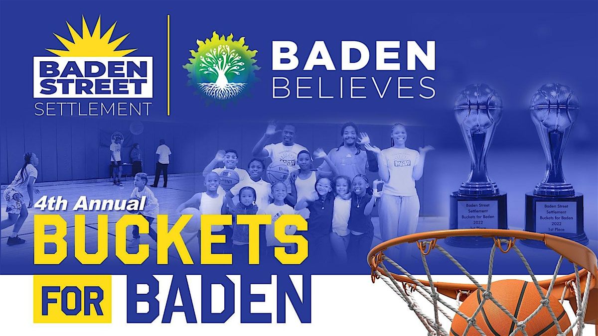 4th Annual Buckets for Baden