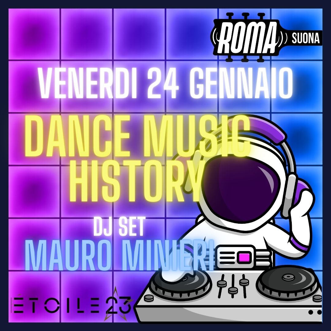 DANCE MUSIC HISTORY | DJ SET DANCE ANNI 80 ad oggi | Mauro Minieri