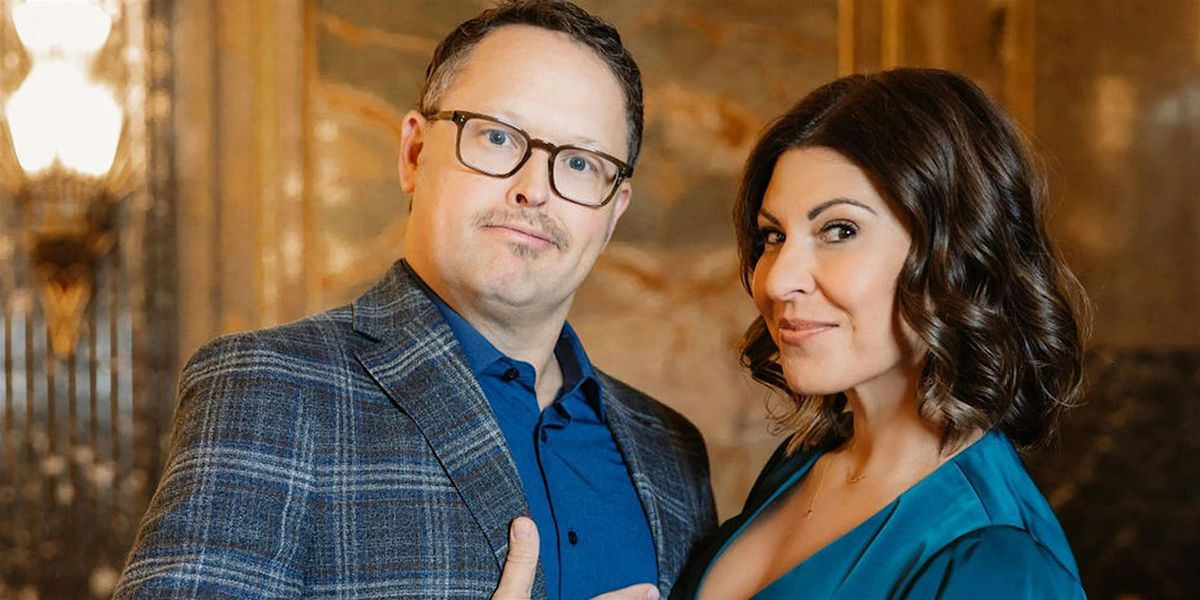 Robyn and Jason Gilleran at The Attic Comedy Club, Columbus, Ohio