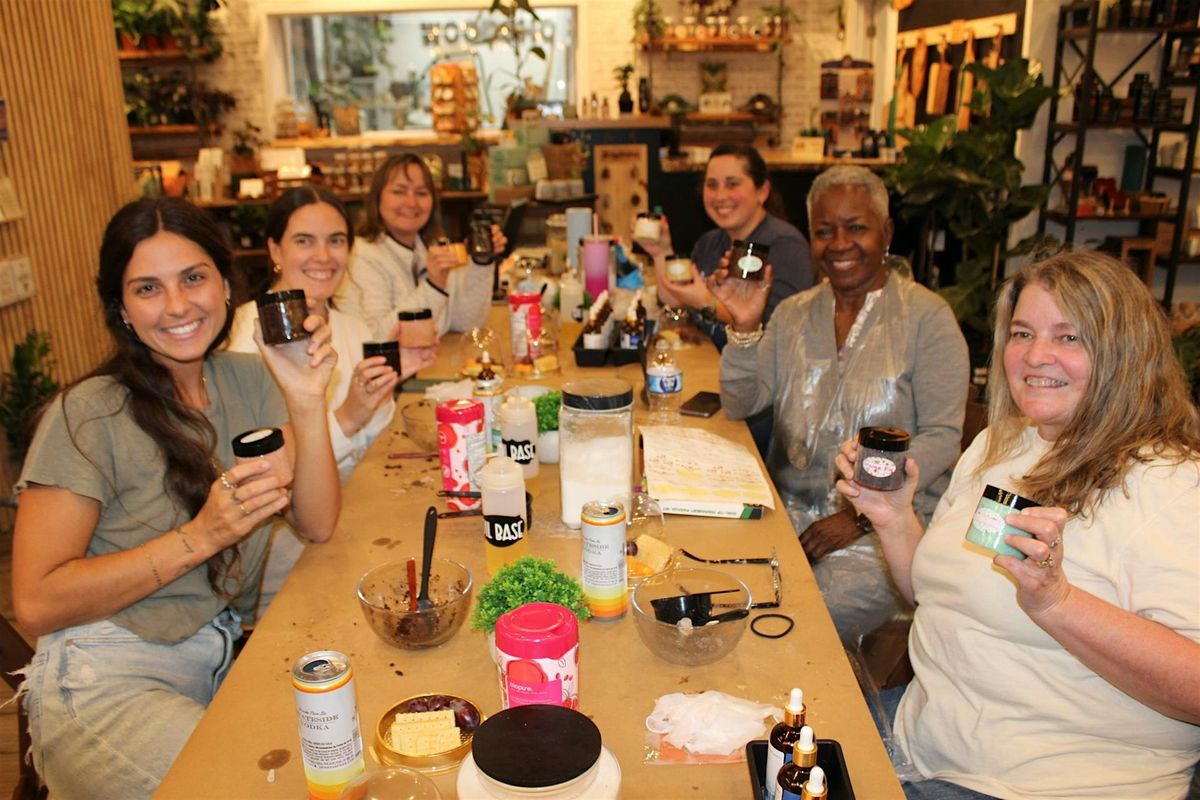 Sip & Scrub an interactive self-care experience