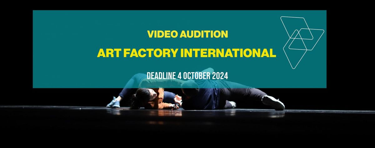 Video Audition A.F.I. program new season  24\/25