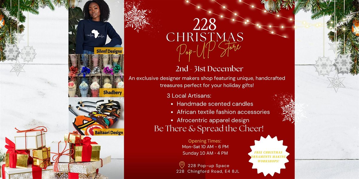 228 Christmas Pop-Up Store