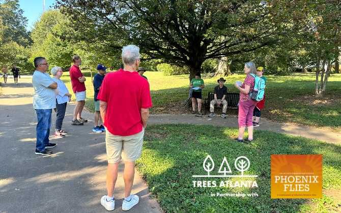 A Canopied Walk Through Time at The Carter Center in partnership with Phoenix Flies