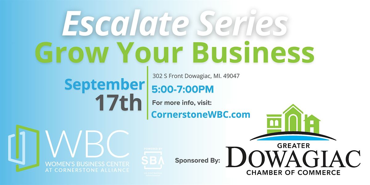 Escalate Series: Grow your Business