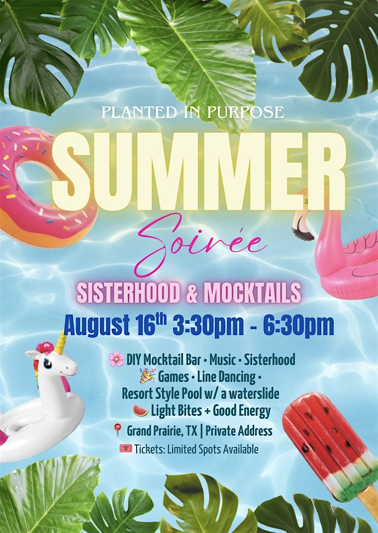 Summer Soiree Pool Party