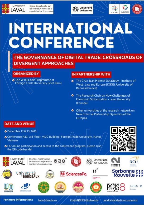 The Governance of Digital Trade: Crossroads of Divergent Approaches
