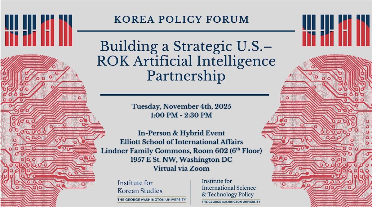 Building a Strategic U.S.-ROK Artificial Intelligence Partnership