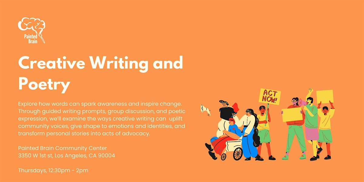 Creative Writing & Poetry Workshop: Transform Your Story Into Healing