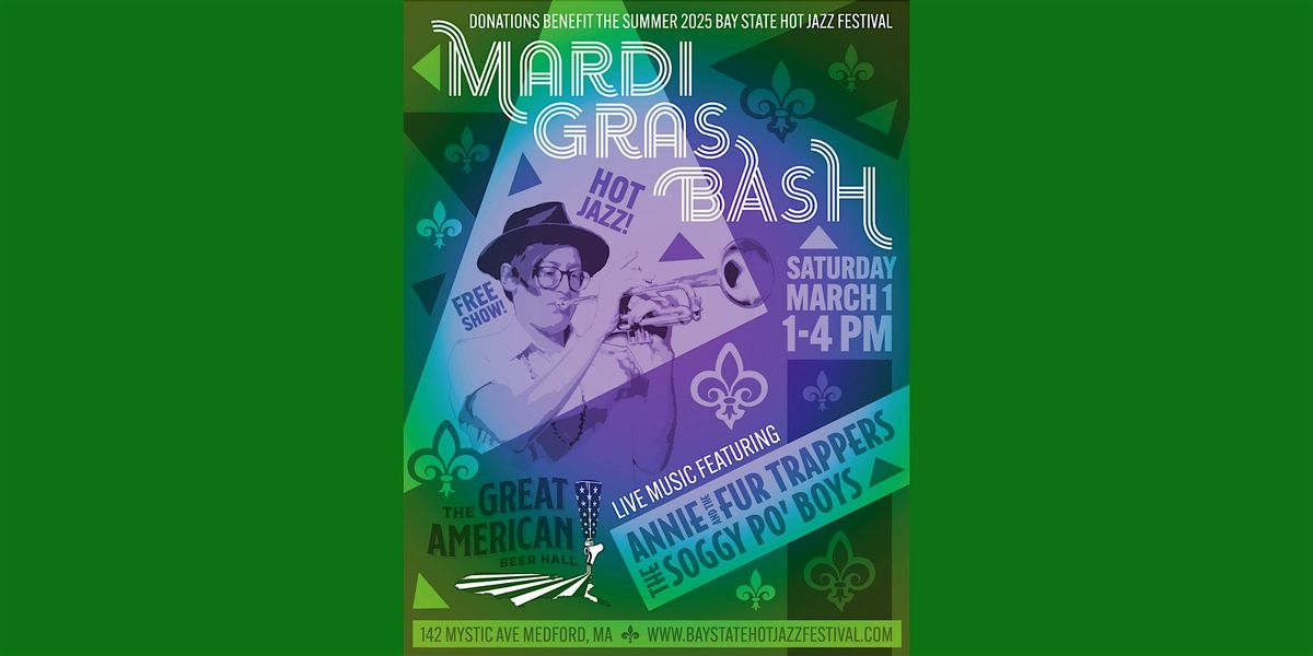 Mardi Gras Bash at The Great American Beer Hall