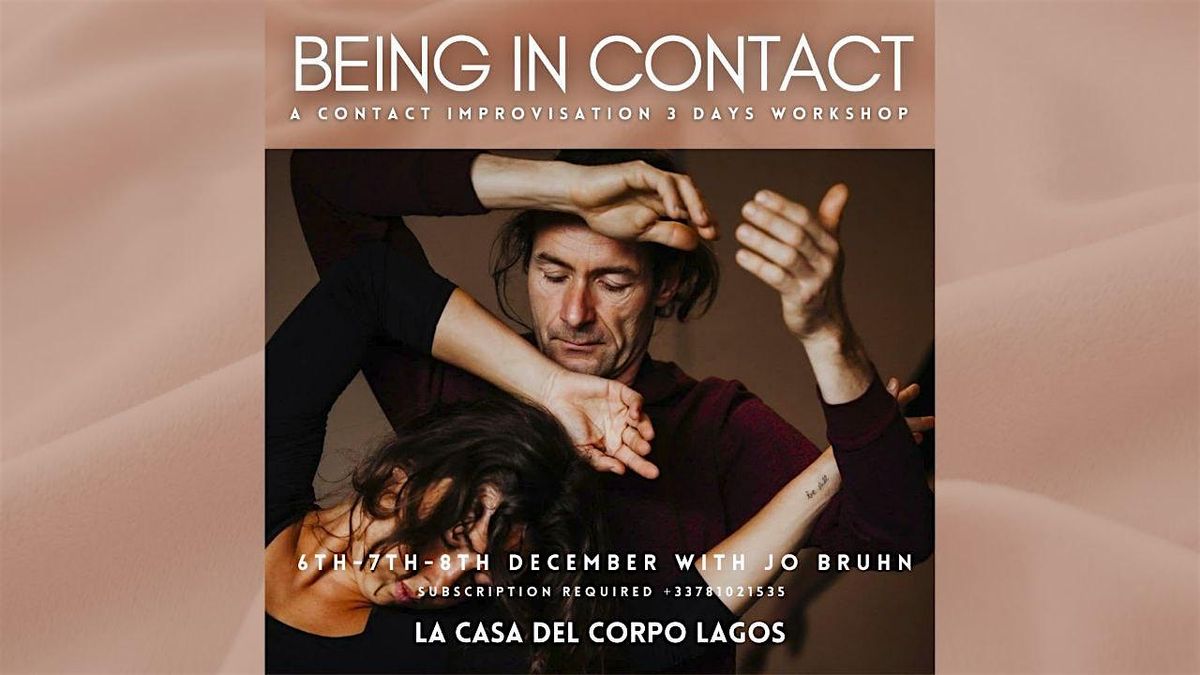 Bein In Contact - Contact Improvisation 3 Days workshop