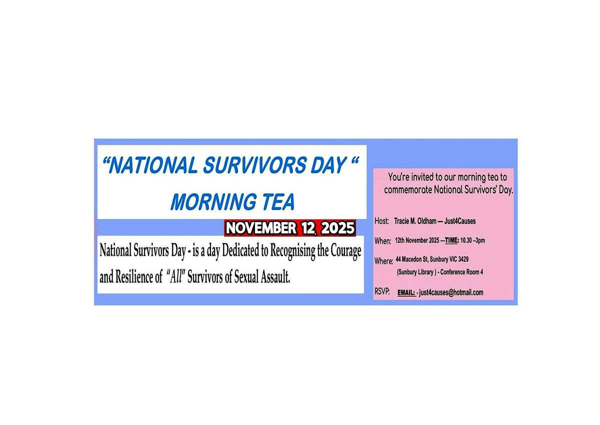NATIONAL SURVIVORS DAY