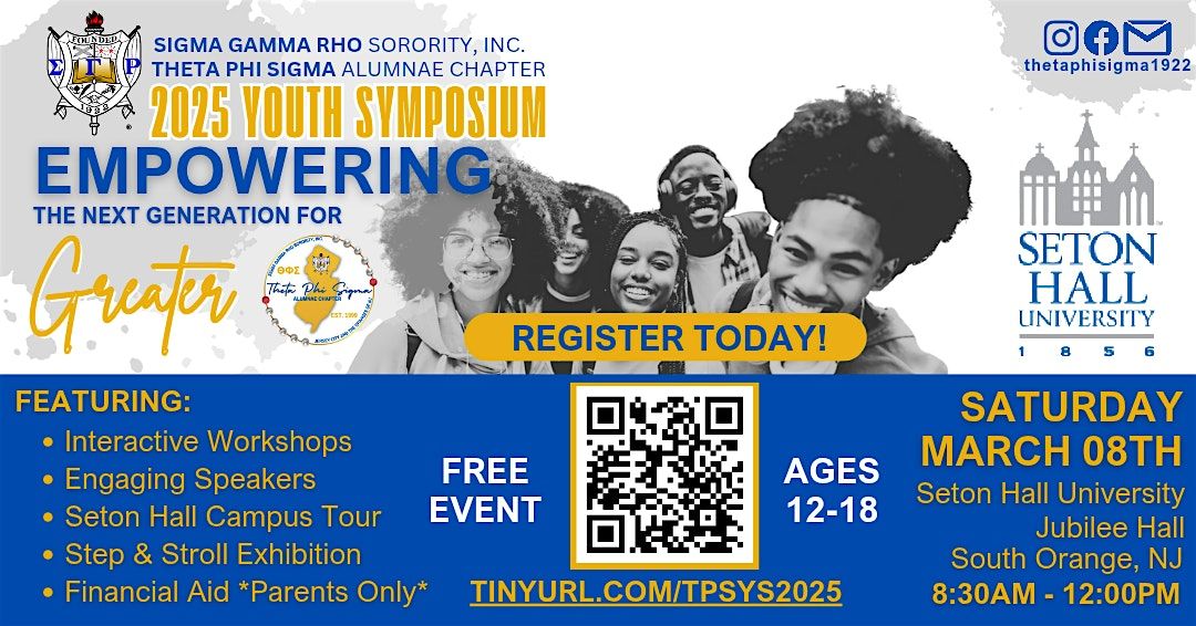 Youth Symposium 2025, Seton Hall University, South Orange Village, 8 ...