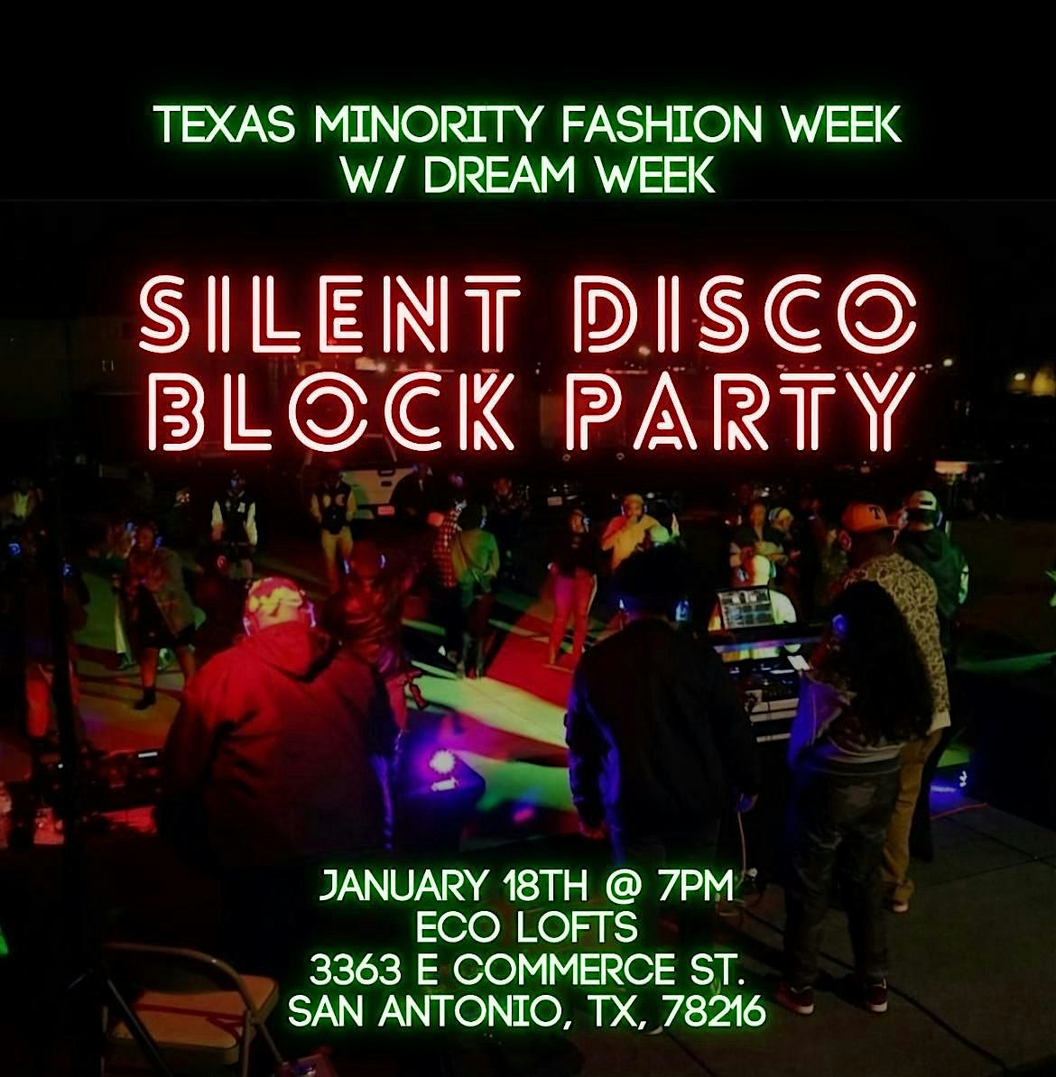 TMFW Presents: A Dream Week Special: Silent Disco Block Party