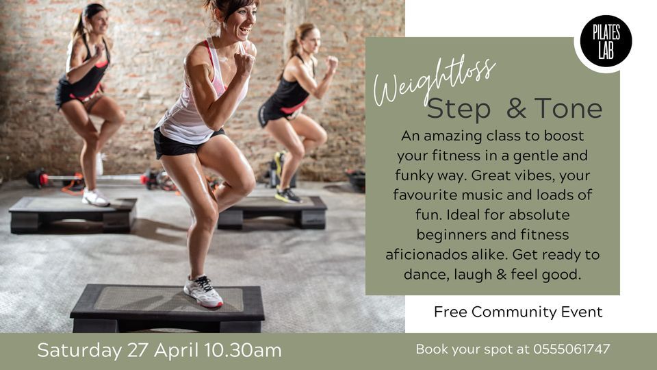 free Community Event - Weightloss Step & Tone 